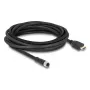 Kabel DELOCK M12 A-codiert 17-polige Buchse auf HDMI Stecker 5 m schwarz