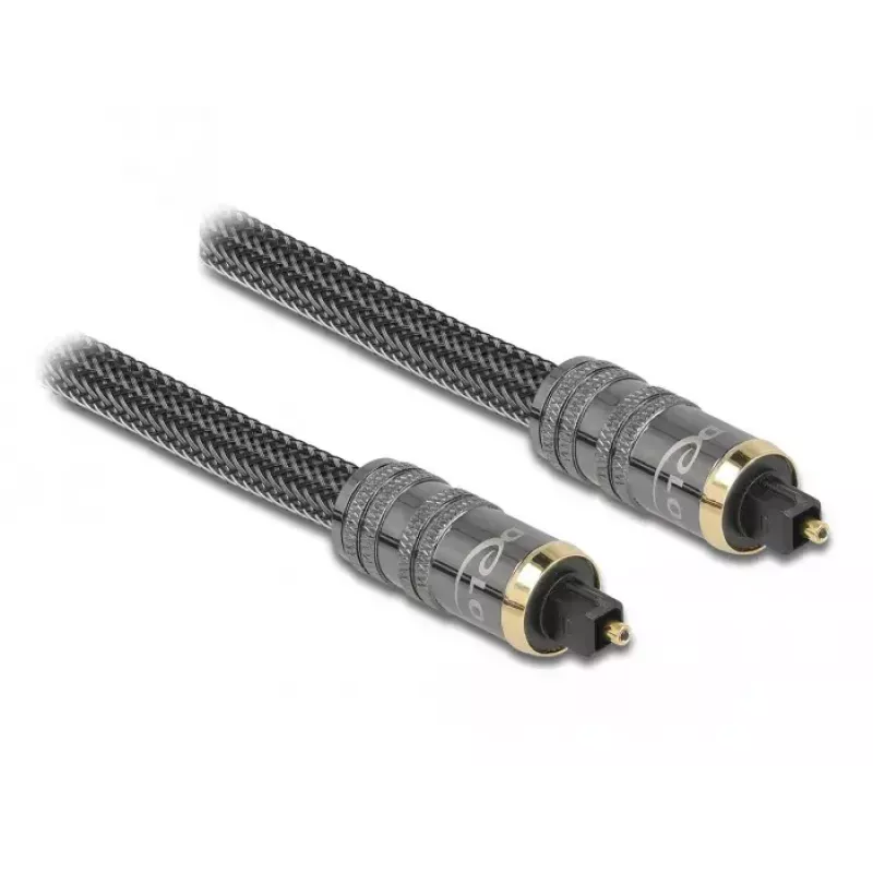 DeLOCK TOSLINK Standard Kabel Stecker - Stecker 5 m vergoldet