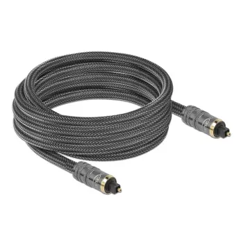 DeLOCK TOSLINK Standard Kabel Stecker - Stecker 5 m vergoldet