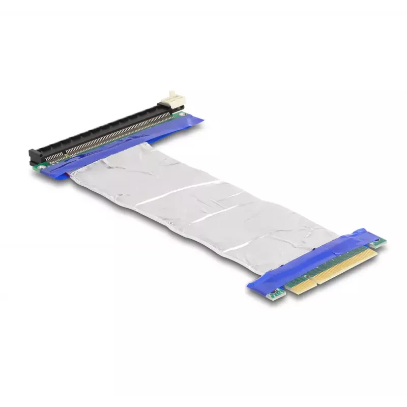 DeLOCK Riser Card PCI Express x8 Stecker auf x16 Slot mit Kabel 20 cm