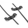 Kabelhalter DeLOCK 18447 selbstklebend schwarz Set mit 3