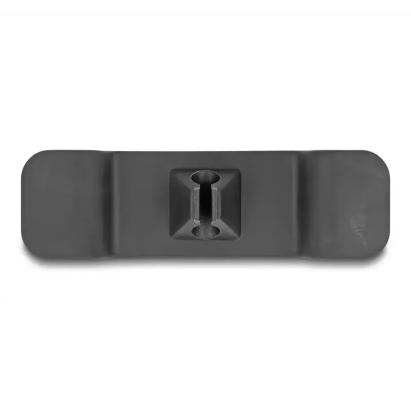 Kabelhalter DeLOCK 18447 selbstklebend schwarz Set mit 3