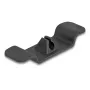 Kabelhalter DeLOCK 18447 selbstklebend schwarz Set mit 3