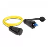 DeLOCK Glasfaserkabel LC Duplex auf LC Duplex 1m Singlemode IP68