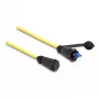 DeLOCK Glasfaserkabel LC Duplex auf LC Duplex 1m Singlemode IP68