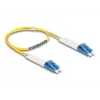 Glasfaserkabel DeLOCK 88068 LC Duplex LC Duplex OS2 0,5m