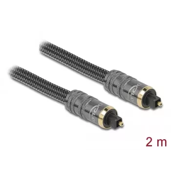 TOSLINK Standardkabel Stecker – Stecker 2 m DeLOCK 86984