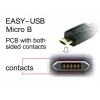 USB-Kabel DeLOCK 83851 USB 2.0 3m USB A Micro-USB B Schwarz