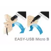 USB-Kabel DeLOCK 83851 USB 2.0 3m USB A Micro-USB B Schwarz