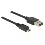 USB-Kabel DeLOCK 83851 USB 2.0 3m USB A Micro-USB B Schwarz