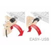 USB-Kabel DeLOCK 83856 USB 2.0 2m USB A Micro-USB B Schwarz