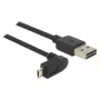 USB-Kabel DeLOCK 83856 USB 2.0 2m USB A Micro-USB B Schwarz
