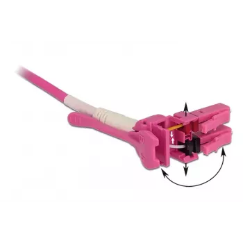 Glasfaserkabel DeLOCK 85134 3m LC Pink