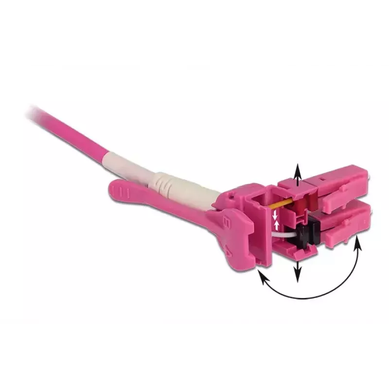 Glasfaserkabel DeLOCK 85134 3m LC Pink