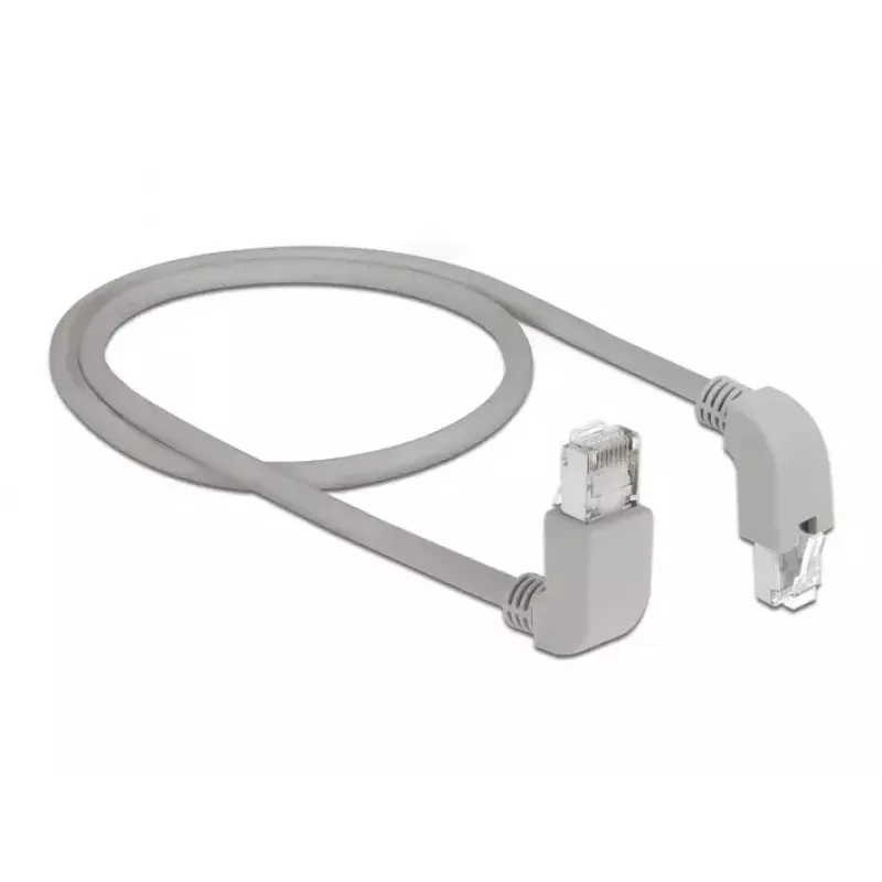 Netzwerkkabel DeLOCK 85870 0,5m Cat6a S/FTP Grau