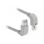 Netzwerkkabel DeLOCK 85870 0,5m Cat6a S/FTP Grau