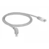 Netzwerkkabel DeLOCK 85874 RJ-45 Cat6a 1 m Grau