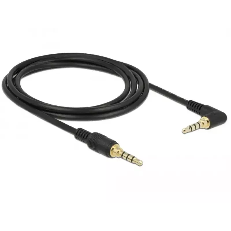 Audiokabel DeLOCK 85613 2m 3,5 mm Schwarz