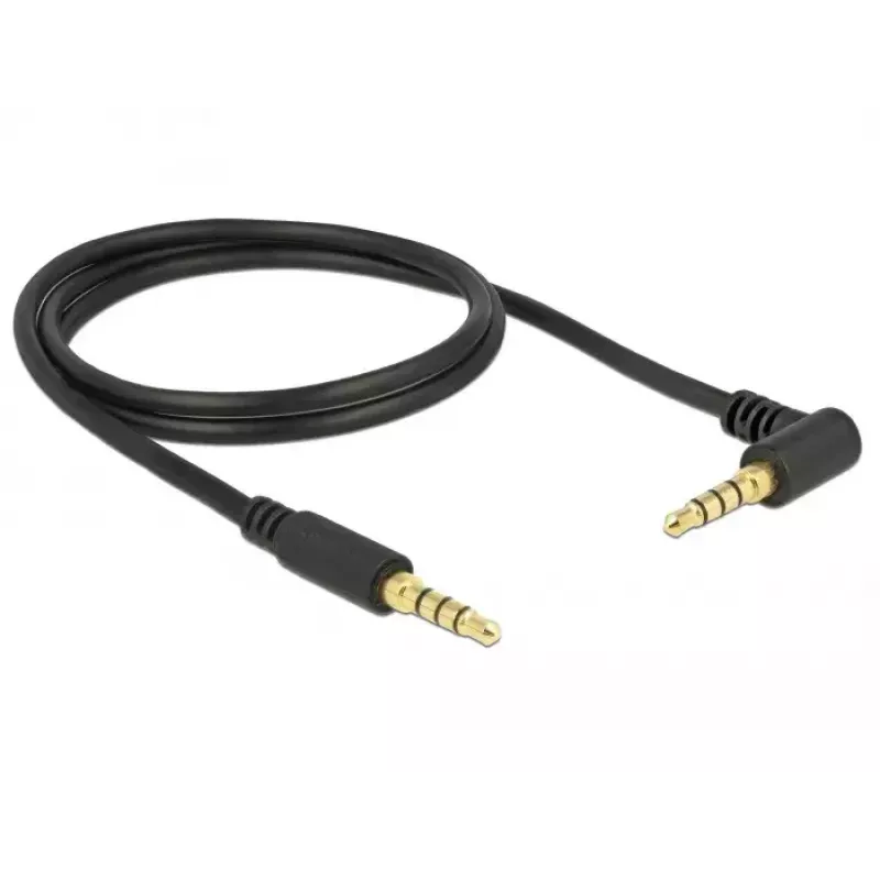 Audio-Kabel DeLOCK 85610 1 m 3,5 mm Schwarz