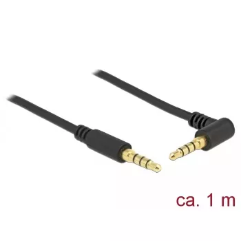Audio-Kabel DeLOCK 85610 1 m 3,5 mm Schwarz