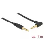 Audio-Kabel DeLOCK 85610 1 m 3,5 mm Schwarz