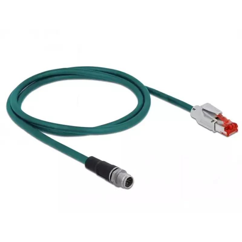 Netzwerkkabel DeLOCK 85425 RJ45 Cat6 1m Schwarz