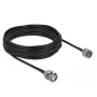 Koaxialkabel LMR195 DeLOCK 90425 10 m Schwarz Grau