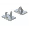 Kabelhalter DeLOCK 60183 Silber 10 Stück