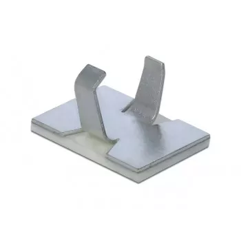 Kabelhalter DeLOCK 60183 Silber 10 Stück