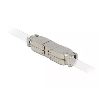 Koppler für Netzwerkkabel DeLOCK Cat.6A STP werkzeugfrei