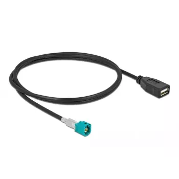 Kabel HSD Z Stecker auf USB 2.0 Typ-A Buchse 1 m DeLOCK