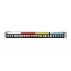 Patch Panel DeLOCK 19 Zoll 24 Port mit Kabelführungsschiene