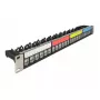 Patch Panel DeLOCK 19 Zoll 24 Port mit Kabelführungsschiene