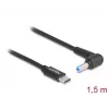 DeLOCK Laptop-Ladekabel USB-Typ-C Stecker auf Acer 5,5 x 1,7 mm Stecker 1,5 m 20 V