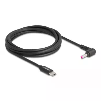 DeLOCK Laptop-Ladekabel USB Type-C Stecker auf HP 4,8 x 1,7 mm Stecker 1,5 m 20 V