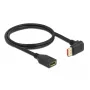DisplayPort-Verlängerungskabel DeLOCK 90° nach unten abgewinkelt 8K 1m