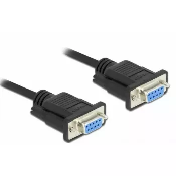 Serielles Kabel RS-232 DeLOCK 87525 10m Buchse auf Buchse
