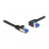 Netzwerkkabel DeLOCK RJ45 Cat.6A S/FTP 3m Schwarz