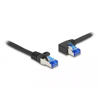Netzwerkkabel DeLOCK RJ45 Cat.6A S/FTP 3m Schwarz