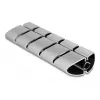 Montageelement für Kabelkanal DeLOCK 20802 75 x 45 mm 5 Stück silber