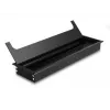 Kabeldurchlass DELOCK 66857 für Schreibtisch, schwarz, 80×280×28 mm, 1 Stück