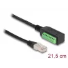 DeLOCK RJ45-Kabel Kat.5e-Stecker auf Klemmleistenadapter 21,5 cm