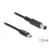 DeLOCK Laptop-Ladekabel USB Typ-C Stecker auf Dell 7,4 x 5,0 mm Stecker 1,5 m 20 V