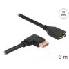 DisplayPort-Verlängerungskabel DeLOCK 87079 3 m 8K 60 Hz abgewinkelt