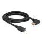 DisplayPort-Verlängerungskabel DeLOCK 87079 3 m 8K 60 Hz abgewinkelt