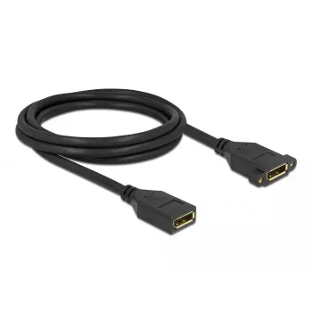 DisplayPort-Kabel Buchse auf Buchse für Panelmontage DeLOCK 87101