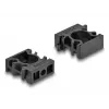 Kabelmantel DeLOCK 60482 Schwarz 8 Stück Kunststoff 30mm