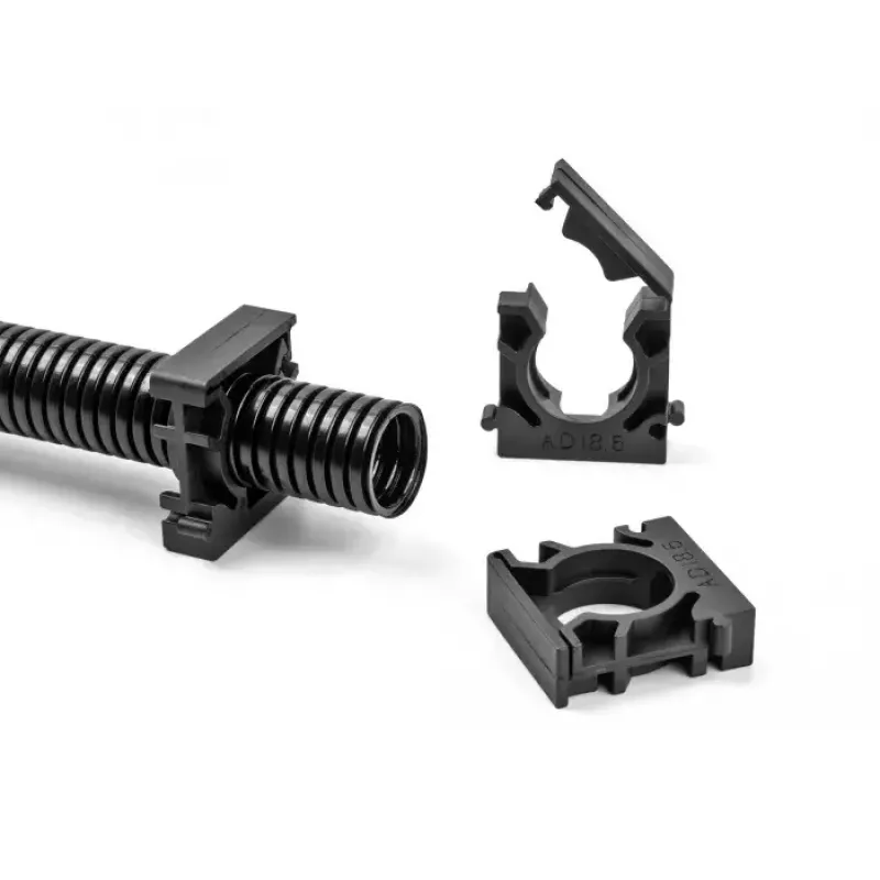 Kabelmantel DeLOCK 60482 Schwarz 8 Stück Kunststoff 30mm