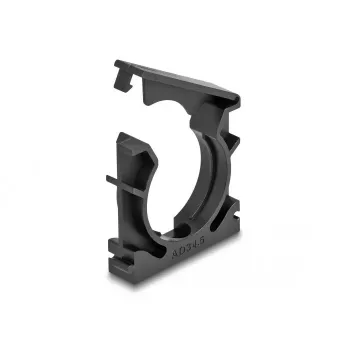 Kabelhalter DeLOCK 60488 34,5 mm schwarz 4 Stück