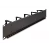 Kabelmanagement-Panel DeLOCK 19 Zoll 66917 2U schwarz mit 10 Haken